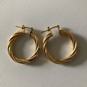 Hoop earrings